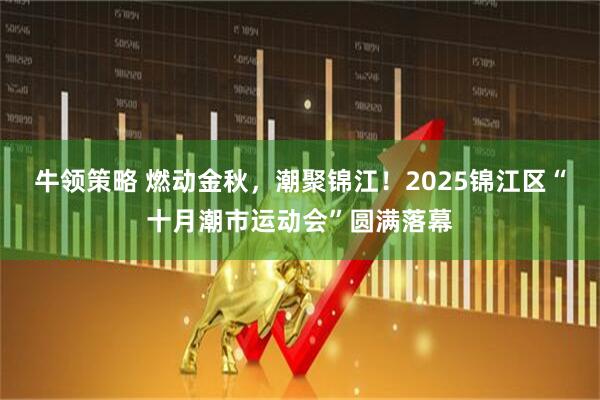 牛领策略 燃动金秋，潮聚锦江！2025锦江区“十月潮市运动会”圆满落幕
