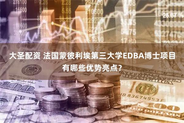 大圣配资 法国蒙彼利埃第三大学EDBA博士项目有哪些优势亮点？